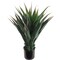 37" Artificial Agave Succulent Plant - 33 Realistic Leaves, Set of 2, Black Pots, Indoor/Outdoor Decor, Perfect for Homes & Offices - Year-Round Accent, Floral Home by Artificial Flowers